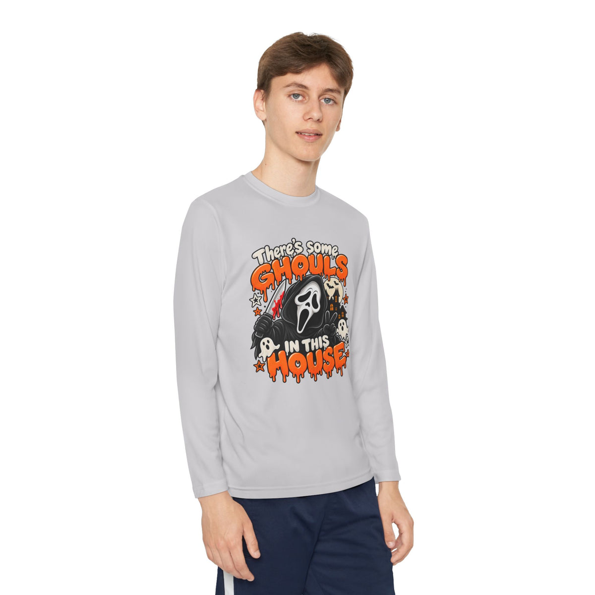 There’s Some Ghouls in This House Kids Halloween Shirt | Funny Spooky Ghost Tee | Cute Halloween T-Shirt | Trick or Treat Shirt