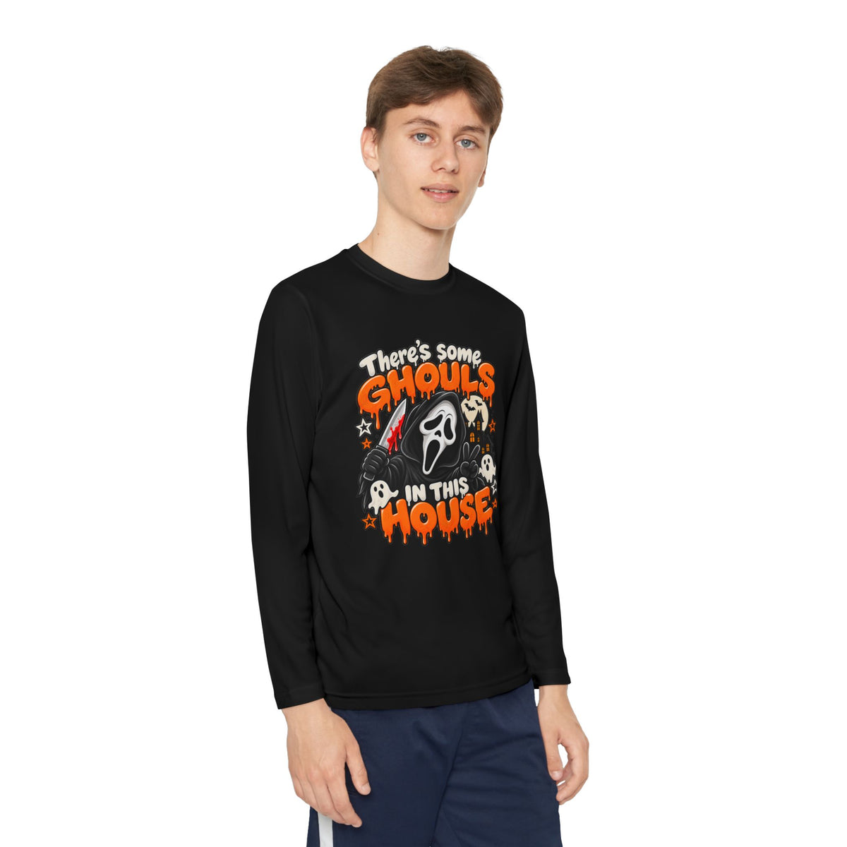 There’s Some Ghouls in This House Kids Halloween Shirt | Funny Spooky Ghost Tee | Cute Halloween T-Shirt | Trick or Treat Shirt