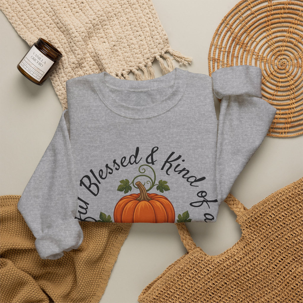Thankful, Blessed & Kind of a Mess Sweatshirt