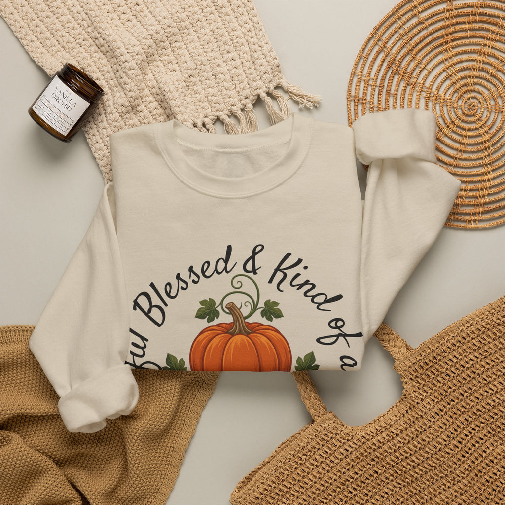 Thankful, Blessed & Kind of a Mess Sweatshirt