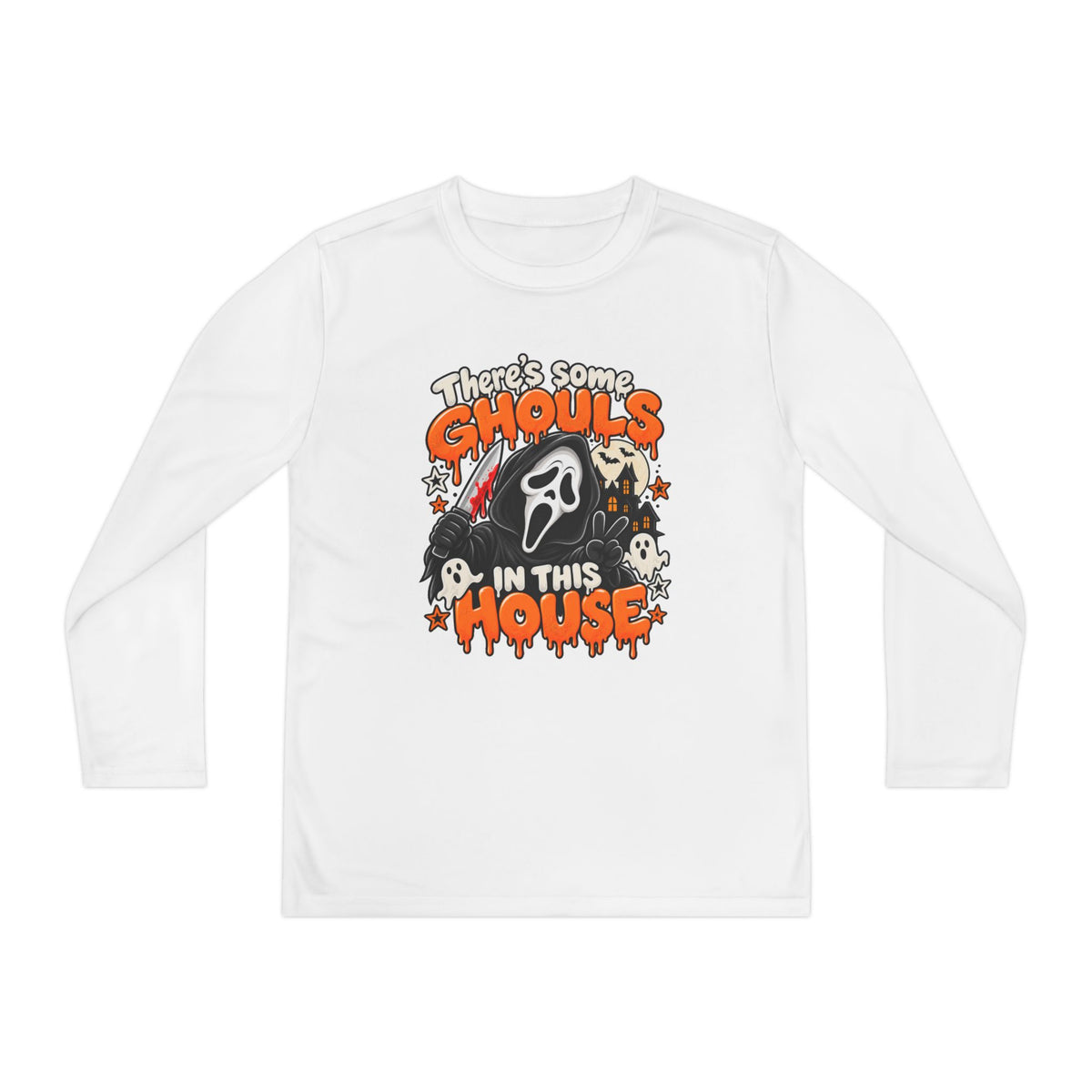 There’s Some Ghouls in This House Kids Halloween Shirt | Funny Spooky Ghost Tee | Cute Halloween T-Shirt | Trick or Treat Shirt