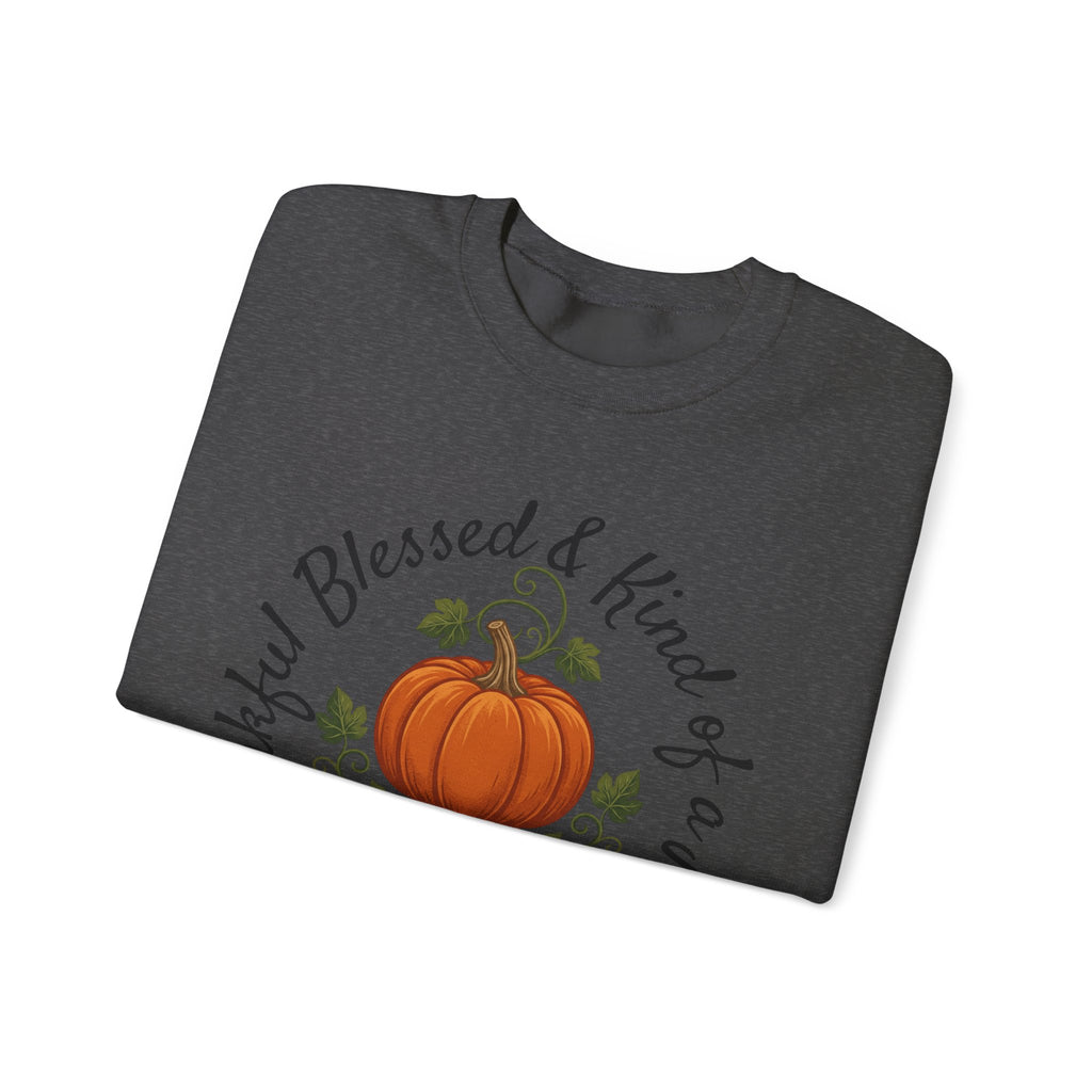 Thankful, Blessed & Kind of a Mess Sweatshirt