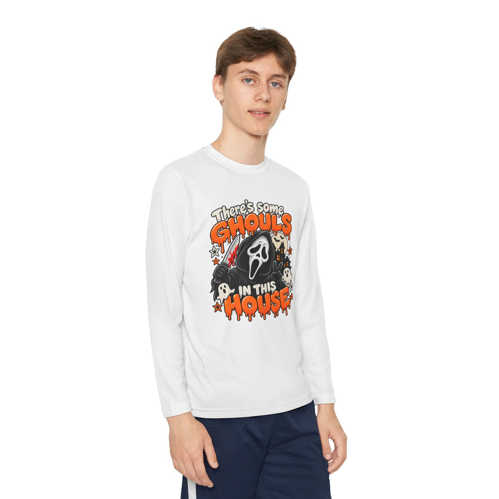 There’s Some Ghouls in This House Kids Halloween Shirt | Funny Spooky Ghost Tee | Cute Halloween T-Shirt | Trick or Treat Shirt