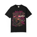 Just a Girl Who Loves Camo Graphic Tee | Hunting Girl Shirt | Outdoors Woman T-Shirt | Pink Camo Country Tee