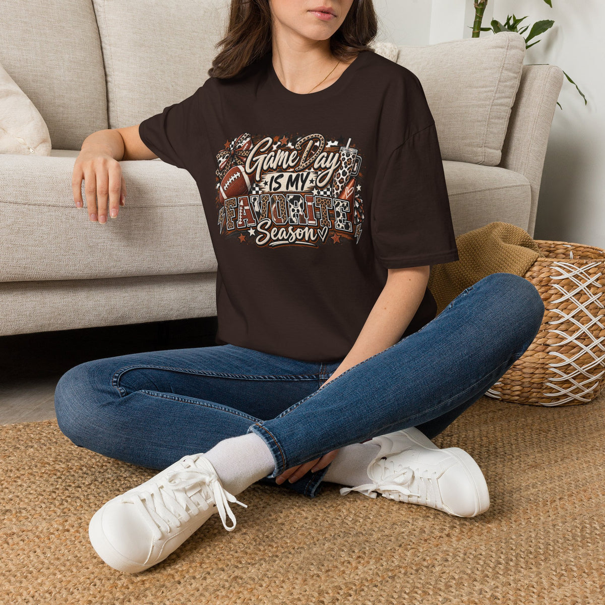 Game Day Is My Favorite Season T-Shirt | Vintage Football Game Day Tee
